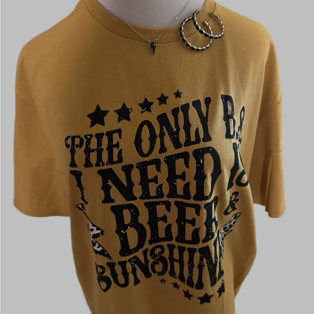 Beer & Sunshine Graphic Tee